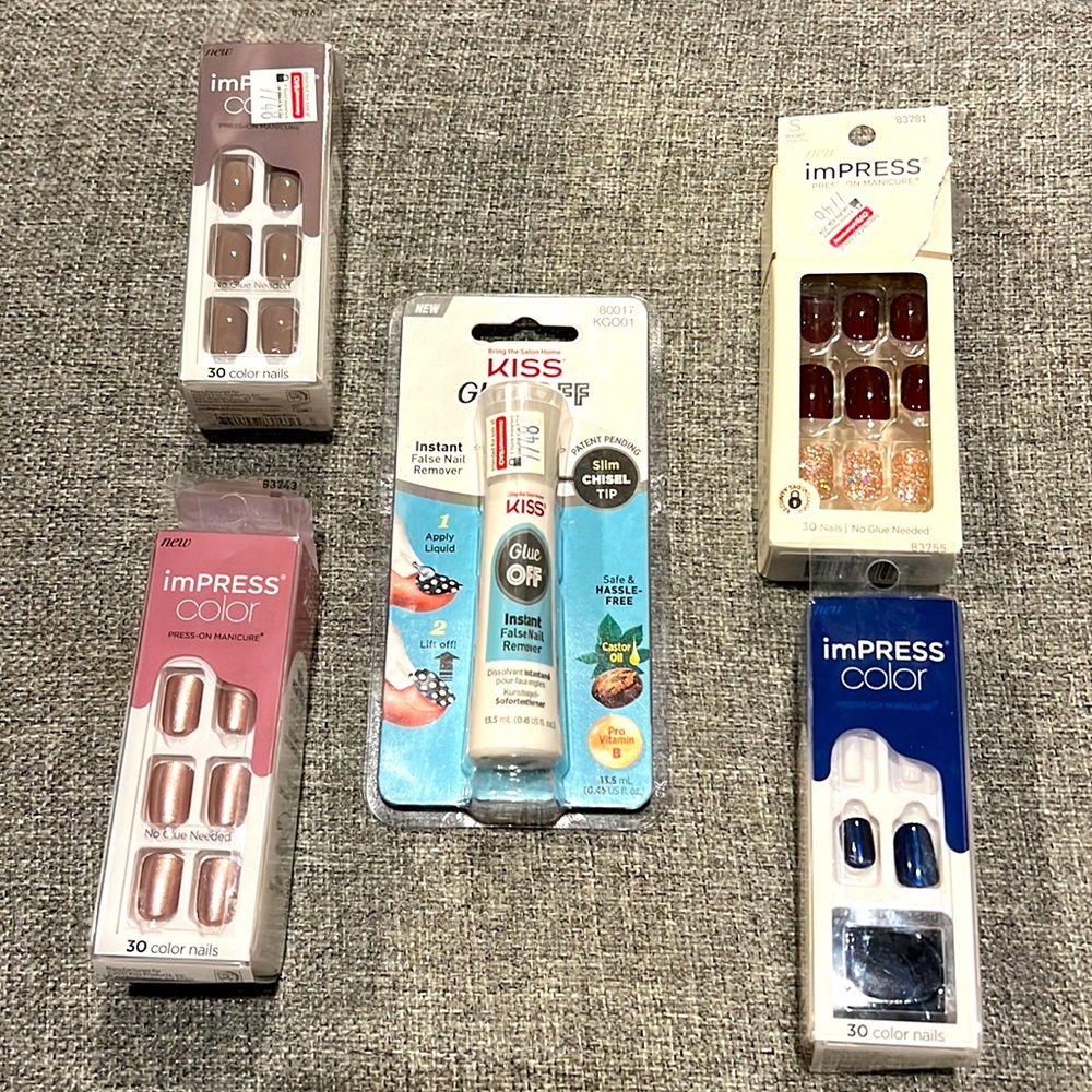 Color Impress Nail Sets